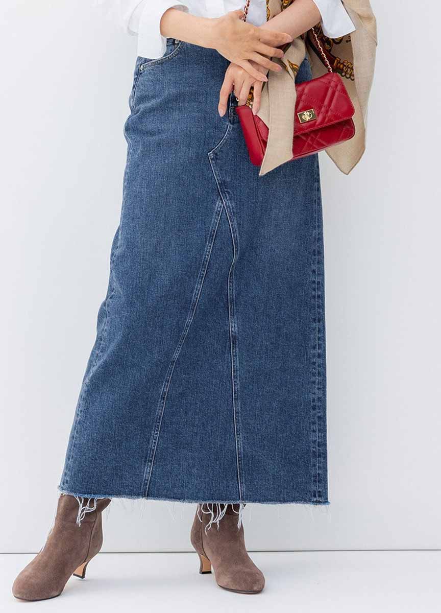 RED CARD DENIM 牛仔裙           